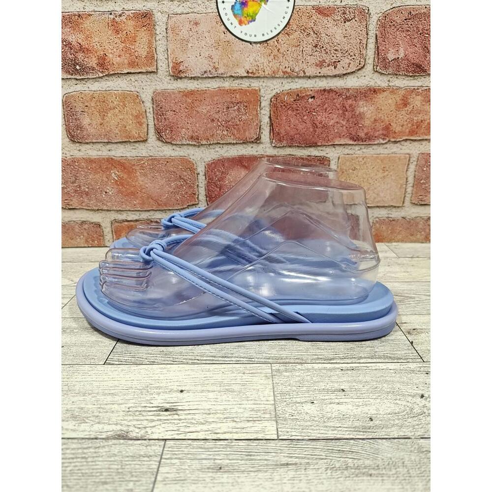 Olukai 'Aka Flip Flop Women's Size 7 Comfort Sandal In Cloud Blue New With Tags